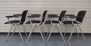 4x vintage stoelen castelli dsc 106 giancarlo piretti stijl  beschikbaar voor biedingen