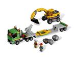 Lego City Construction Set 4203 - Excavator Transport, Verzenden, Gebruikt, Complete set, Lego