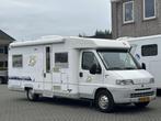 Bürstner T627 Harmony, E&P levelsysteem, Da, Caravans en Kamperen, Ringverwarming, Koelkast, Tot en met 2, Treinzit