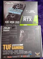 Asus Tuf Motherboard Gaming Asus Dual GFORCE RTX, Computers en Software, Videokaarten, Ophalen of Verzenden