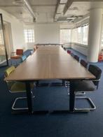 PRIJSVERLAGING - Bureau blank eiken izgs € 35 p/st, Huis en Inrichting, Ophalen, In hoogte verstelbaar, Zo goed als nieuw