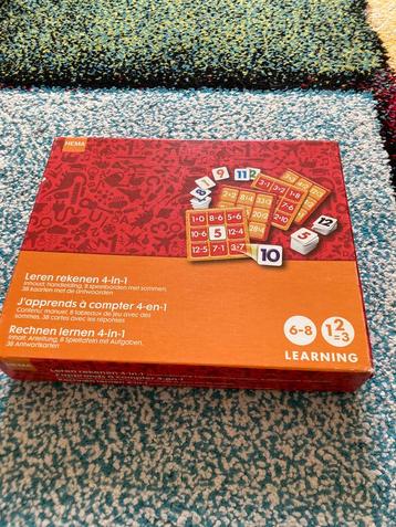 Leren rekenen 4-in-1 (6-8 jaar) beschikbaar voor biedingen