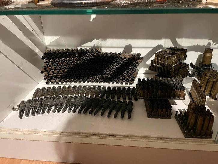 Diverse Hulzen en Munitie, Verzamelen, Militaria | Algemeen, Overige soorten, Hulzen of Bodemvondsten, Overige gebieden, Ophalen