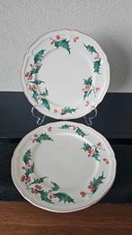 Villeroy en Boch Holly 2 diner, 2 ontbijt en 2 gebak kerst, Nieuw, Ophalen of Verzenden, Bord(en), Overige stijlen