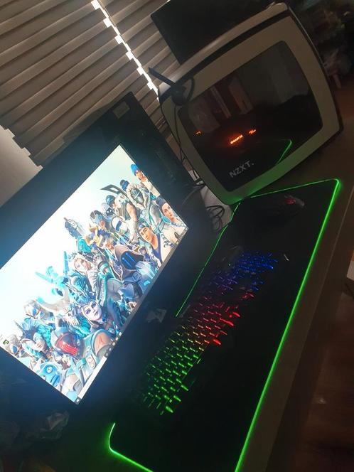Intel i5 6600k/GTX 1070/24inch/HDD/16Gram//RGB/SSD, Computers en Software, Desktop Pc's, Zo goed als nieuw, 4 Ghz of meer, HDD