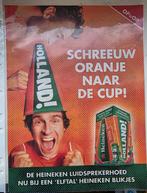Heineken reclame, Ophalen of Verzenden, Reclamebord, Plaat of Schild, Heineken