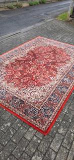 Prachtig groot vintage oud roze Perzisch tapijt 300x200!, Perzisch, 200 cm of meer, Ophalen of Verzenden, Zo goed als nieuw