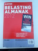 Elsevier Belasting Almanak 2012 - E.A. de Blecourt, Gelezen, Ophalen of Verzenden