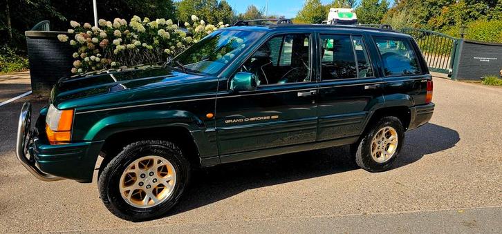 Jeep Grand Cherokee 5.2 I V8 Limited AUT 1997 Groen, Auto's, Jeep, Bedrijf, Grand Cherokee, Benzine, SUV of Terreinwagen, Automaat