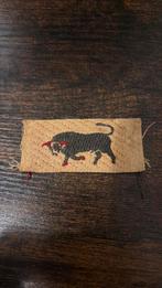Patch Britse 11th Armoured Division, Verzamelen, Militaria | Tweede Wereldoorlog, Ophalen of Verzenden, Engeland, Embleem of Badge