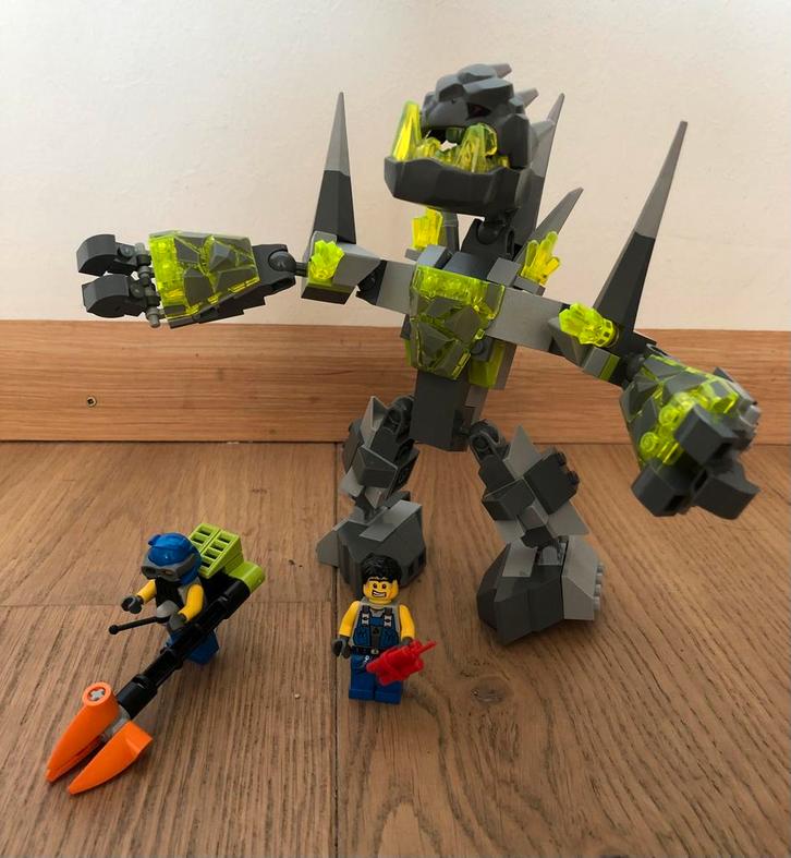 LEGO Power Miners De Kristalkoning - 8962, Kinderen en Baby's, Speelgoed | Duplo en Lego, Zo goed als nieuw, Lego, Complete set