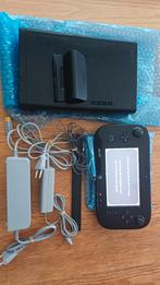 Nintendo Wii U Zwart - Uitstekende Staat, Spelcomputers en Games, Spelcomputers | Nintendo Wii U, Ophalen of Verzenden, Zo goed als nieuw