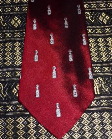 Grolsch Bier Beugelfles stropdas rood beschikbaar voor biedingen