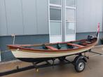 Elegante sloep met 4 pk 4tact, trailer en dektent., Ophalen, Gebruikt, Tot 10 pk, 3 tot 6 meter