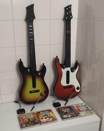 PS3 | Playstation 3 Guitar HERO SET | Gitaar HERO SET  beschikbaar voor biedingen