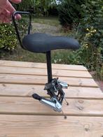 Buiszadel voor damesfiets dubbele stang, Fietsen en Brommers, Ophalen, Gebruikt, Voorzitje, Voetsteuntjes