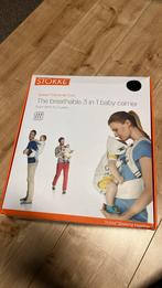 Stokke mycarrier draagzak 3 in 1 zwart, Overige merken, Ophalen of Verzenden, Zo goed als nieuw, Buik, Rug of Zij