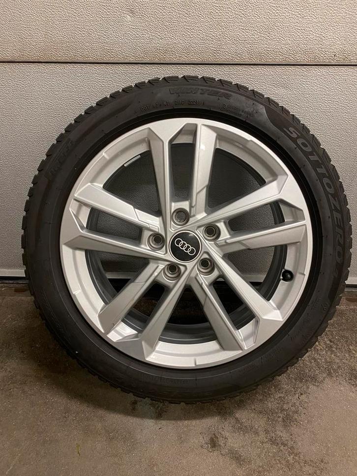 Winterset Audi A4 Pirelli 17 inch, Auto-onderdelen, Banden en Velgen, Banden en Velgen, Winterbanden, 17 inch, 205 mm, Personenwagen