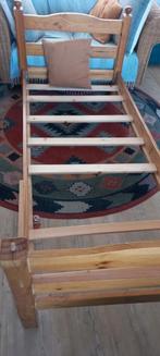 Grenen Eenpersoonsbed 92x192cm, Ophalen, Gebruikt, 90 cm, Eenpersoons