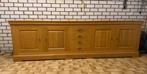 Massief eikenhouten dressoir., Ophalen, Eikenhout, Zo goed als nieuw, 200 cm of meer