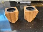 Theelicht houders 2x GRATIS, Huis en Inrichting, Woonaccessoires | Kandelaars en Kaarsen, Gebruikt, Ophalen of Verzenden, Hout