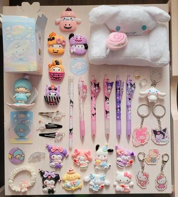 Sanrio lot Kuromi Hello Kitty My Melody Pompompurin Kiki... beschikbaar voor biedingen