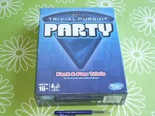 Nieuw in seal: Trivial pursuit Party, Hobby en Vrije tijd, Gezelschapsspellen | Bordspellen, Nieuw, Drie of vier spelers, Vijf spelers of meer