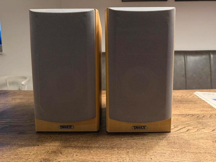 Tannoy mercury mx1 Light Maple, Audio, Tv en Foto, Luidsprekers, Zo goed als nieuw, Front, Rear of Stereo speakers, 60 tot 120 watt