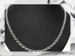 GLW Prachtige Nieuwe  Zilveren Jasseron Collier 60cm Lang, Ophalen of Verzenden, Nieuw, Zilver, Overige materialen