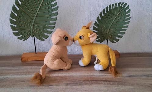 Vintage knuffels Leeuwenkoning Simba  Nala, Verzamelen, Disney, Ophalen of Verzenden