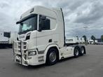 Scania R 580 6x2 Boogie HT2839, Lederen bekleding, Scania, Overige brandstoffen, Wit