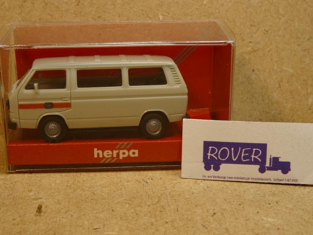 HERPA 1/87, VW  T-3 Bus Deutsche Bahn, Ovp Zie Foto`s, Ophalen of Verzenden, Zo goed als nieuw, Bus of Vrachtwagen, Herpa