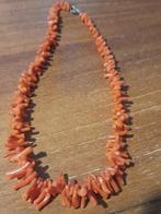 Antieke Bloedkoralen Ketting, Sieraden, Tassen en Uiterlijk, Antieke sieraden, Ophalen of Verzenden