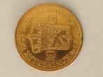 Gouden Tientje 1912 Wilhelmina, Postzegels en Munten, Ophalen of Verzenden, Overige landen, Goud