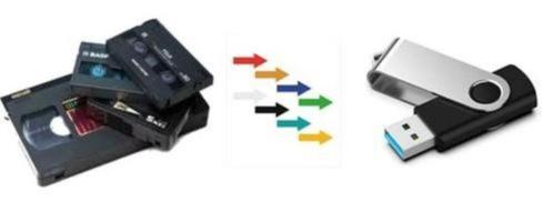 Videobanden digitaliseren en overzetten naar USB (€ 3,00), Audio, Tv en Foto, Videocamera's Analoog, (Video)band, Overige soorten