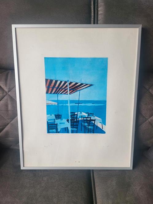 Lucie Meulenberg genummerde Ets 1984, Antiek en Kunst, Kunst | Litho's en Zeefdrukken, Ophalen of Verzenden