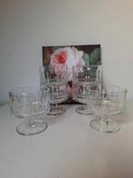 6 Vintage Fidenza Italy champagne EsMa coupes, stapelbaar, Antiek en Kunst, Ophalen of Verzenden