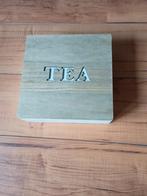 Leuke theedoos 9 vaks, Huis en Inrichting, Ophalen of Verzenden, Gebruikt