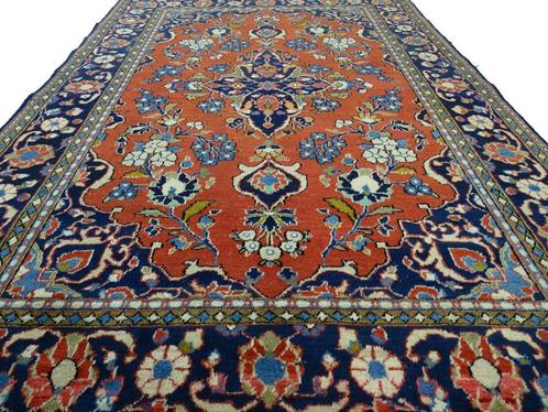 Perzisch tapijt - Sarouck - 192x135 cm - Handgeknoopt kleed, Huis en Inrichting, Stoffering | Tapijten en Kleden, Gebruikt, 100 tot 150 cm