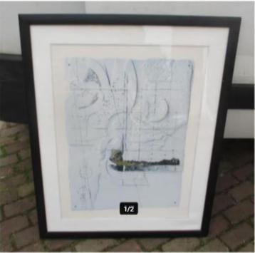 Mooi Grote Houten Fotolijst - 101x81 / 95x75 beschikbaar voor biedingen
