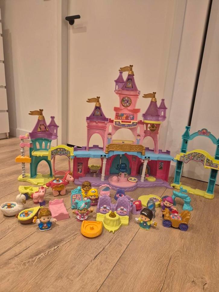 VTech Prinsessenkasteel met poppetjes, Kinderen en Baby's, Speelgoed | Vtech, Gebruikt, Ophalen of Verzenden