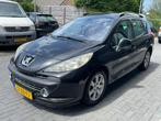 Peugeot 207 SW 1.6 VTi XS Première | 188.000 km NAP | Airco, Auto's, Peugeot, Voorwielaandrijving, Gebruikt, 4 cilinders, Zwart