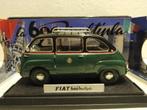 Fiat Multipla 600 D groen TAXI Mini Miniera Limited 1:18 KRD, Ophalen of Verzenden, Zo goed als nieuw, Auto, Overige merken