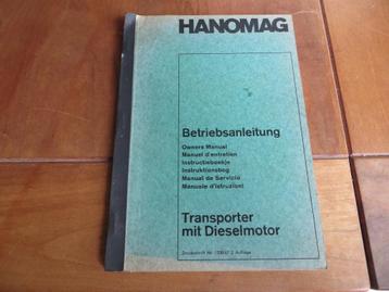 Instructieboek Hanomag F 20, F 25, F 30, F 35 diesel bestel beschikbaar voor biedingen