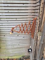 Vintage - Schaarlamp - Harmonicalamp - Scandinavisch -ca1950, Huis en Inrichting, Lampen | Wandlampen, Ophalen of Verzenden, Gebruikt
