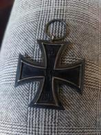 Ijzeren kruis WO1 2 klass, Ophalen of Verzenden, Landmacht, Duitsland, Lintje, Medaille of Wings