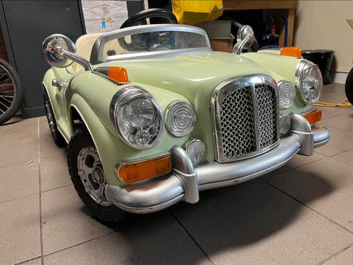Elektrische kinderauto oldtimer 12V, Kinderen en Baby's, Speelgoed | Buiten | Accuvoertuigen, Zo goed als nieuw, Ophalen