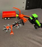 Siku Deutz-Fahr agroxtra met hakselset, Hobby en Vrije tijd, Modelauto's | 1:32, Ophalen of Verzenden, Zo goed als nieuw, Tractor of Landbouw