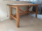 IKEA Mockelby 4 persoons eettafel, 100 tot 150 cm, Gebruikt, Rechthoekig, Eikenhout