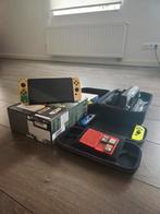 Nintendo Switch OLED Zelda Editie + 3 spellen, Ophalen, Zo goed als nieuw, Switch OLED